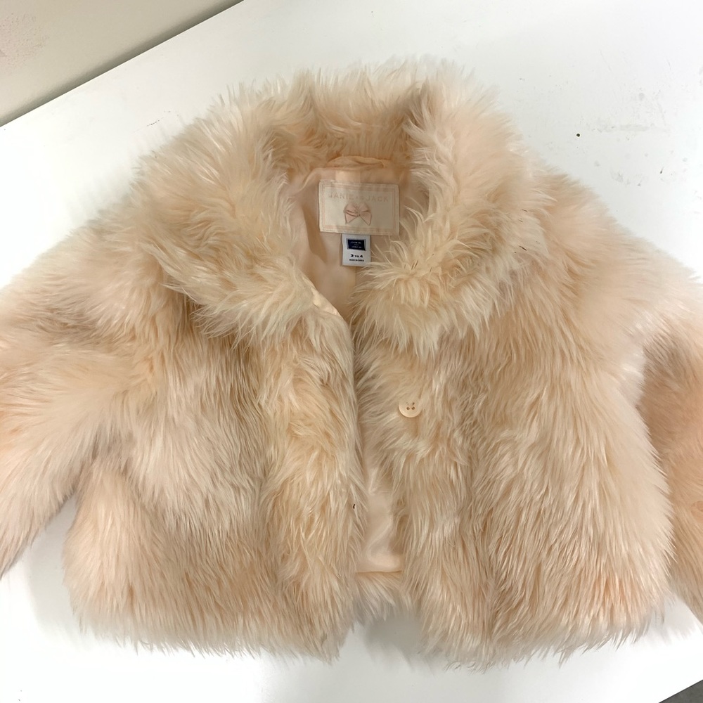 Janie and Jack Faux Fur Jacket